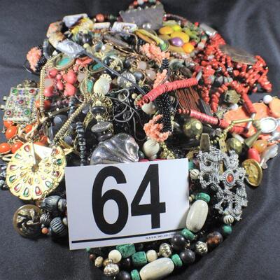 LOT#64: Costume Jewelry Lot #10