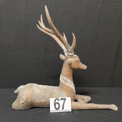 LOT#67: Believed to be Bronze Reindeer