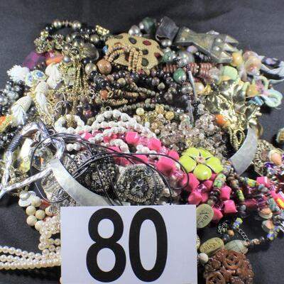 LOT#80: Costume Jewelry Lot #14