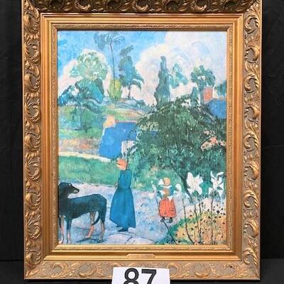 LOT#87: Paul Gauguin Replica 