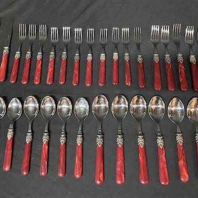 LOT#105: Napoleon Flatware - Bordeaux