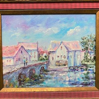 LOT#115: Original Oil on Canvas by John Clymer #1