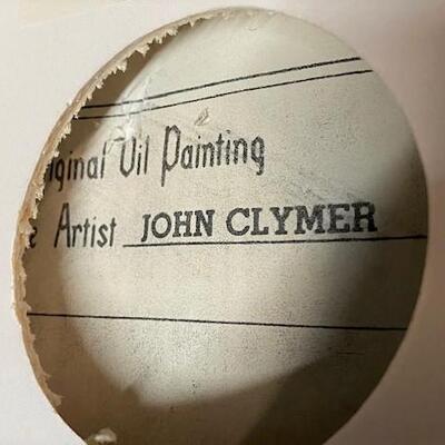 LOT#115: Original Oil on Canvas by John Clymer #1