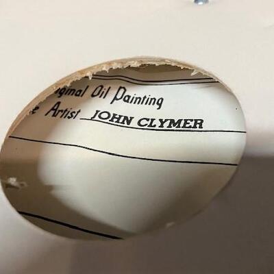 LOT#116: Original Oil on Canvas by John Clymer #2