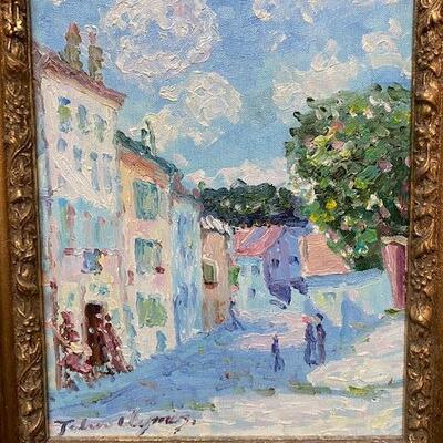 LOT#130: Original Oil on Canvas by John Clymer #4