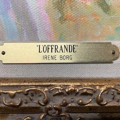LOT#136: Irene Borg 