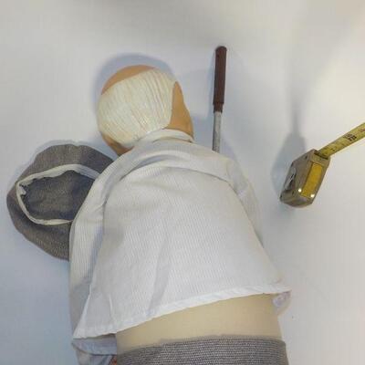 " Grand Pa Golfer doll 2 feet. "