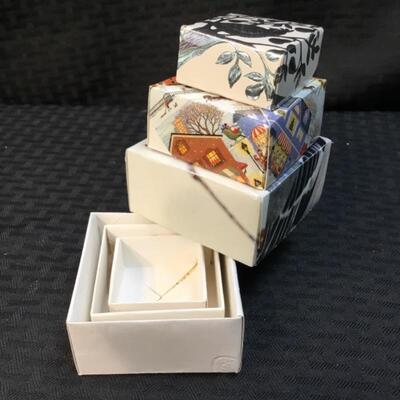 3-Piece Descending-Size Gift Box Set #1