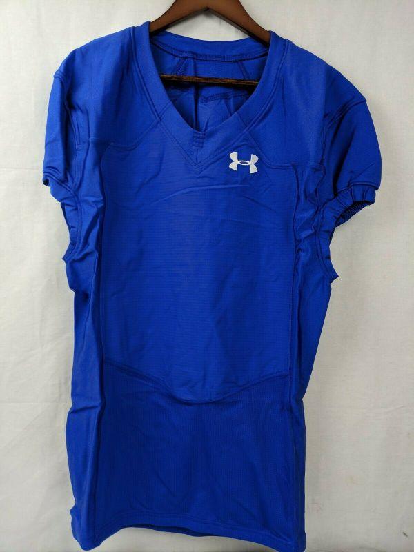 Under Armour Men's ArmourGrid Mesh Practice Football Jersey 3XL Royal ...