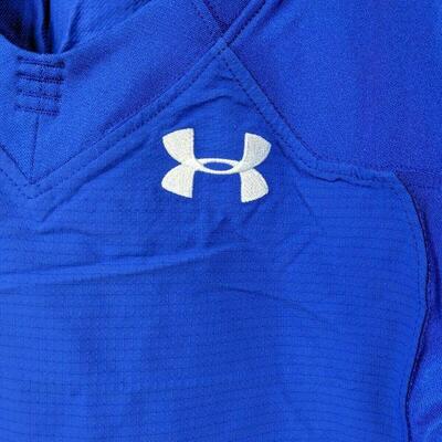 Under Armour Men's ArmourGrid Mesh Practice Football Jersey 3XL Royal Blue - New