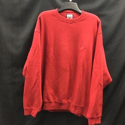 Faconnable® Red Pullover Sweater LG