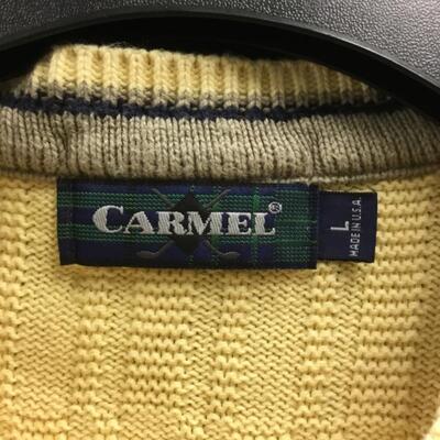 Carmel® Yellow Pullover Sweater LG