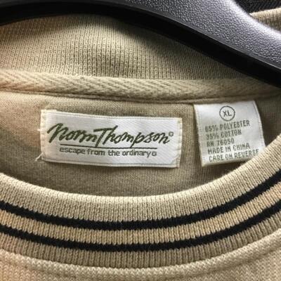 Norm Thompson Tan Pullover Sweater XL