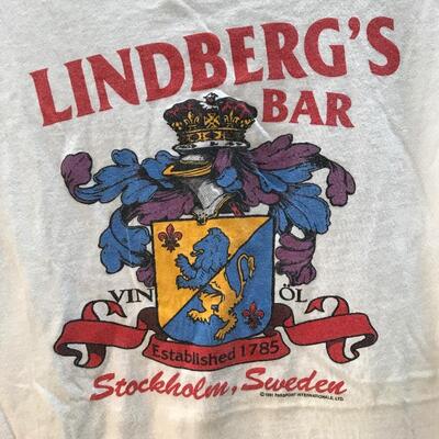 “Lindberg’s Bar” T-shirt XL