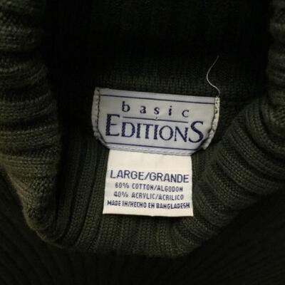 Basic Editions® Ladies XL Turtleneck