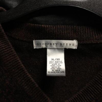 Geoffrey Beene Sweater Vest XL