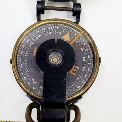 VINTAGE W&L E. GURLEY MILITARY COMPASS 