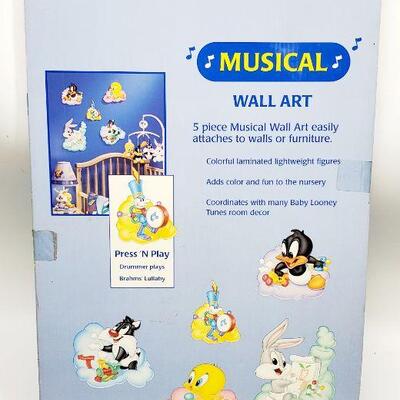 BABY LOONEY TUNES MUSICAL WALL ART NEW