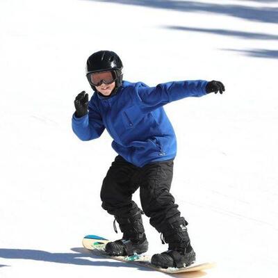 Airhead Snow Rider Hardwood Snowboard, 110cm, Wood - New