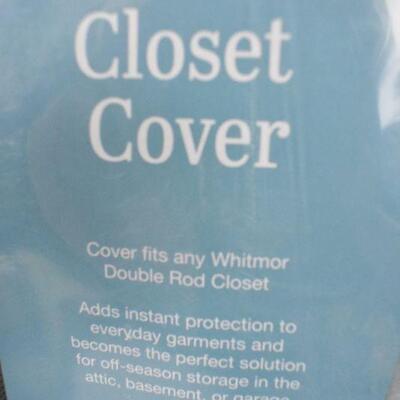 Cover Only for Whitmor 6779-3044 Double Rod Closet, Gray - New