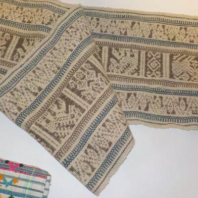 Hand made south west style table runner.