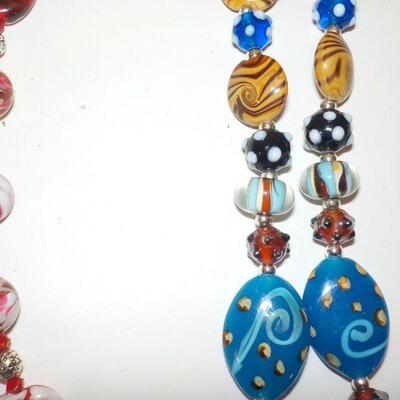 New Hand made south western necklaces combo real and manufactures stones.