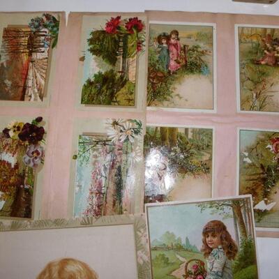 Antique Post cards and advertisement's .