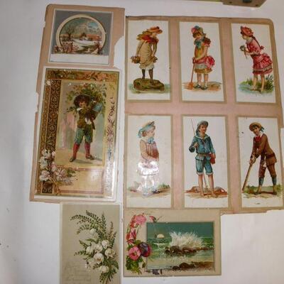 Antique Post cards and advertisement's .