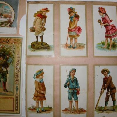 Antique Post cards and advertisement's .