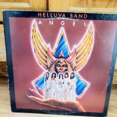 HELLUVA BAND - ANGEL RECORD LP