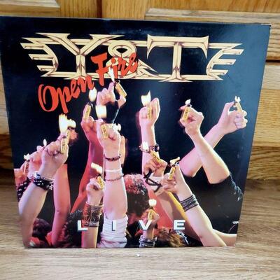 Y & T OPEN FIRE LP RECORD 