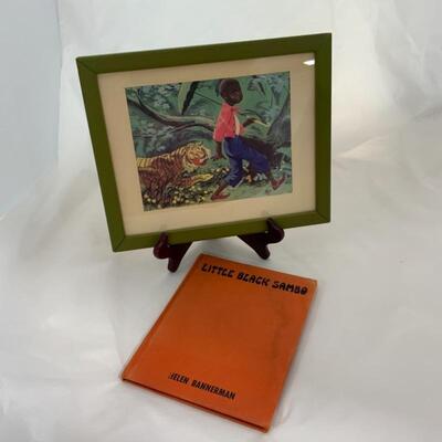 .23. Vintage | Little Black Sambo Book and Print
