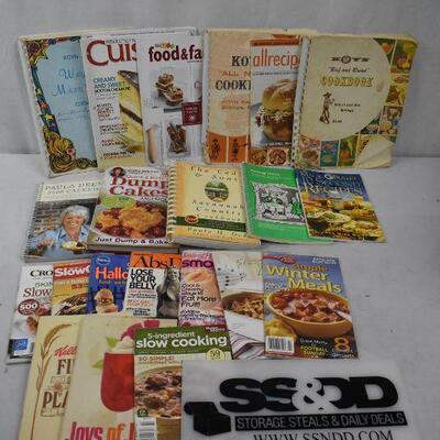 21 Various Cookbooks