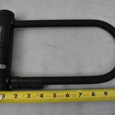 Kryptonite 127mm U-Lock Bicycle Lock with key