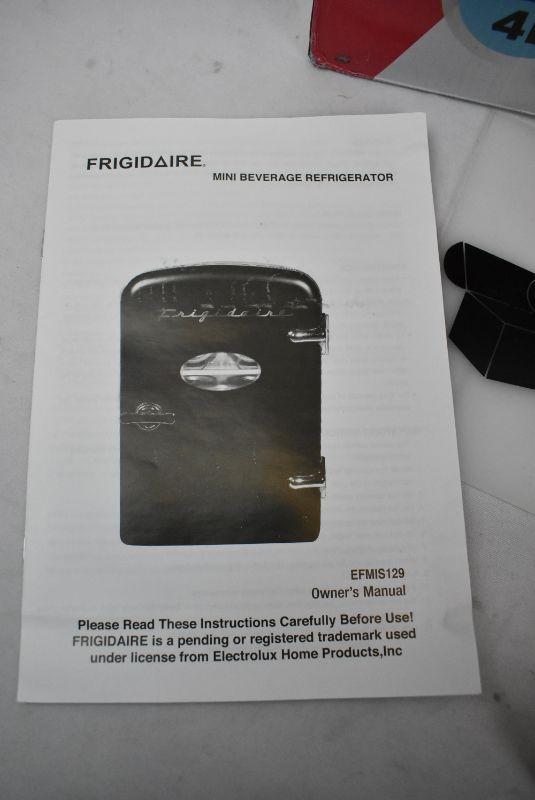 Frigidaire 6-Can Retro Mini Fridge - Red Red-EFMIS129-RED