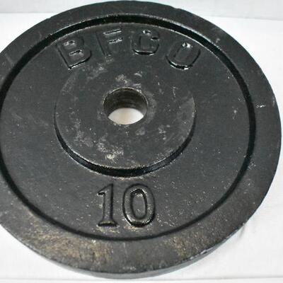 10 pounds Black Metal Weight