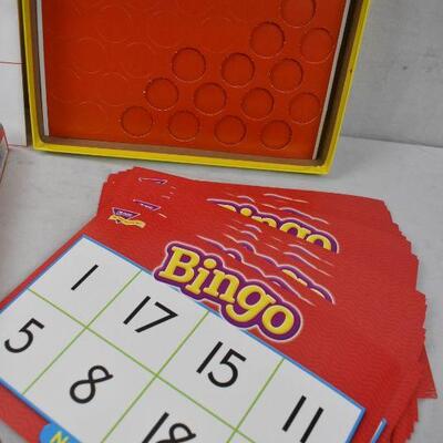 Trend Numbers Bingo Game. Damaged Box, complete