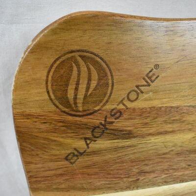 Blackstone Acacia Wood Cutting Board for Use Directly on Griddle Top - Used