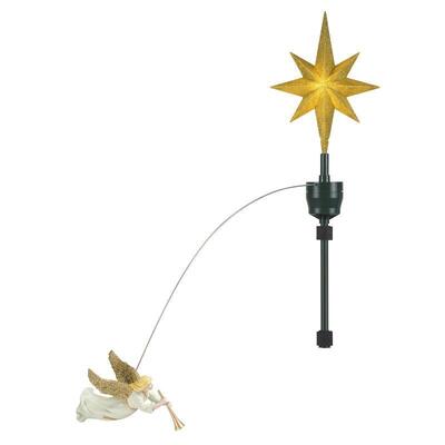 Animated Tree Topper: Angel Circles the Tree - New