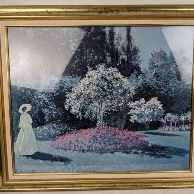 Woman in the Garden by Claude Monet, Large Print, 39