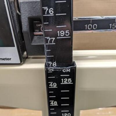 Vintage Healthometer Scale and Height