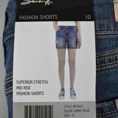 Women's Denim Shorts Size 10 by Seven7 - New