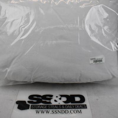 Mainstays 200TC Cotton Medium Support Pillow Set of 2, Standard/Queen Size - New