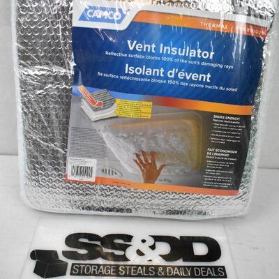 Camco 45192 Sunshield RV Vent Insulator with Reflective Side - 14