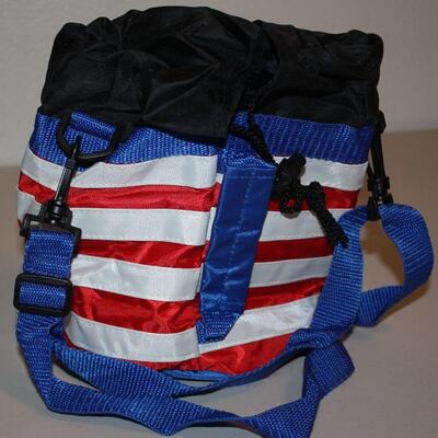 Small purses and backpacks