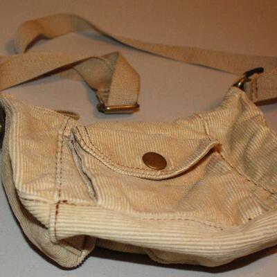 Small purses and backpacks