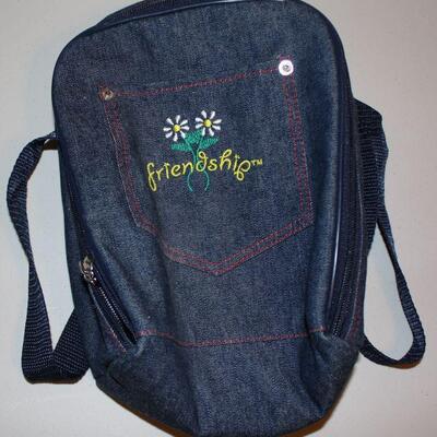 Small purses and backpacks