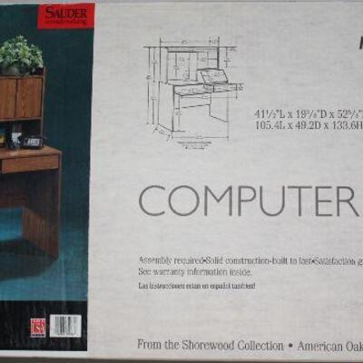 New Sauder computer desk in box
