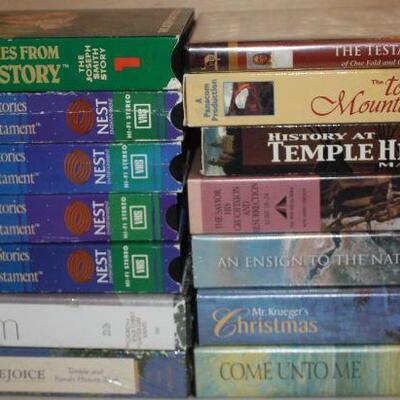 VHS Videos and DVD