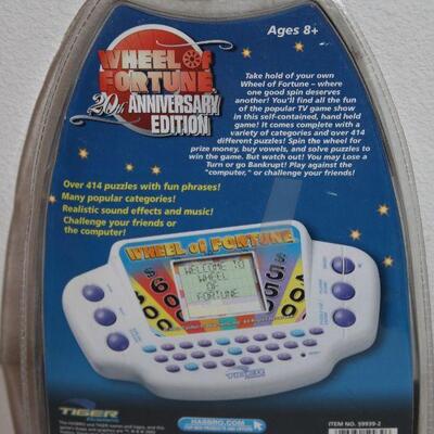 Wheel of Fortune 20th Anniversary Edition Handheld Game